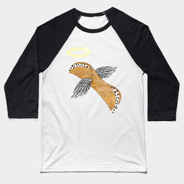 Holy Cannoli 2.0 - Heavenly Goodness Baseball T-Shirt by pbDazzler23